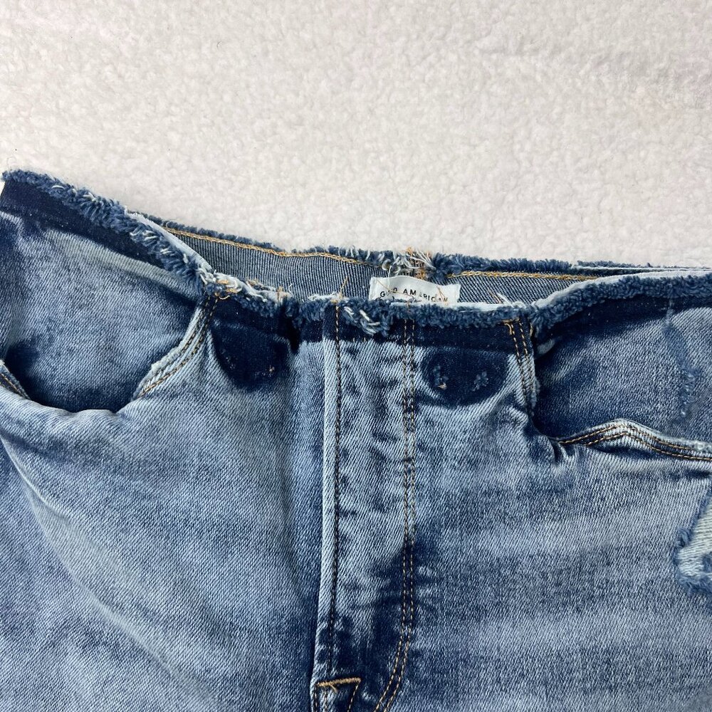 Good American Light Blue Boot Cut Jeans - Picture 3 of 7